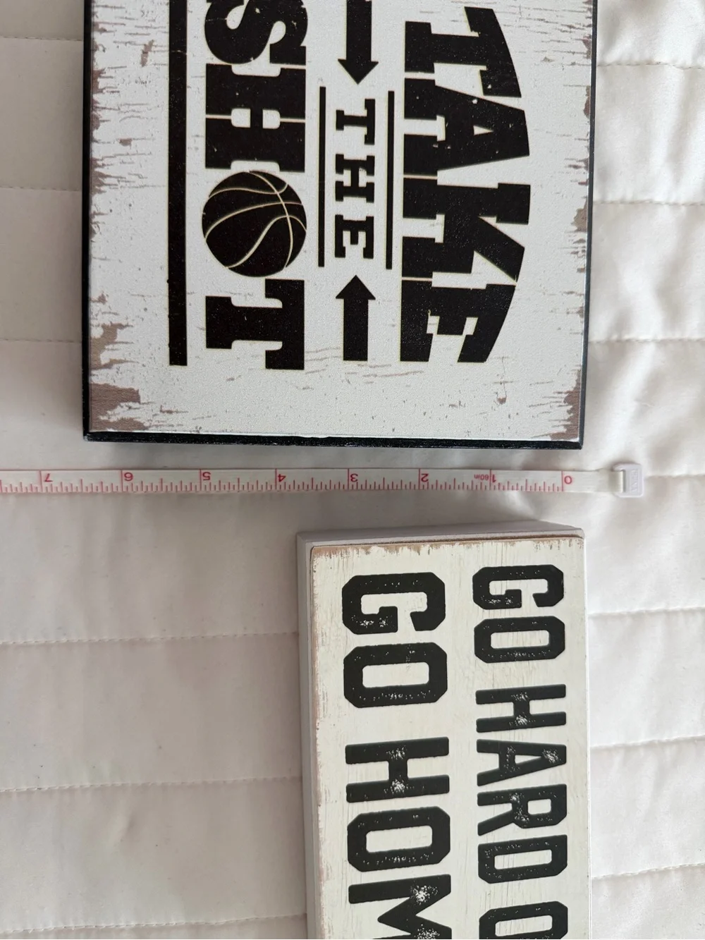 Sports Room Decor 4 Piece Football Basketball